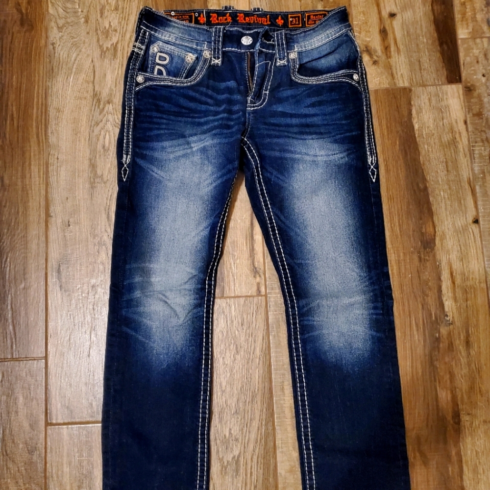 COPY - Rock Revival 31 Baxter Slim Straight